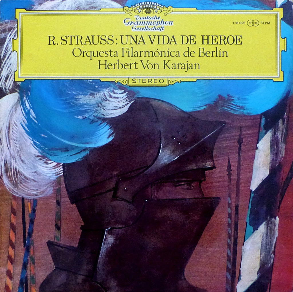 Karajan: R. Strauss Ein Heldenleben Op. 40 - DG Spain SLPM 138 025