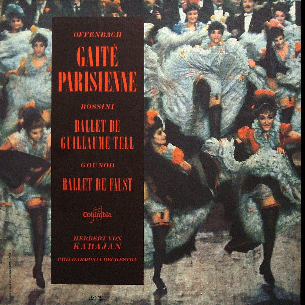 LP - Karajan: Gaite Parisienne / Faust Ballet Music - FCX 789 (ds), Perfect Jacket