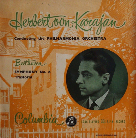 LP - Karajan: Beethoven "Pastorale" Symphony - Columbia 33CX 1124