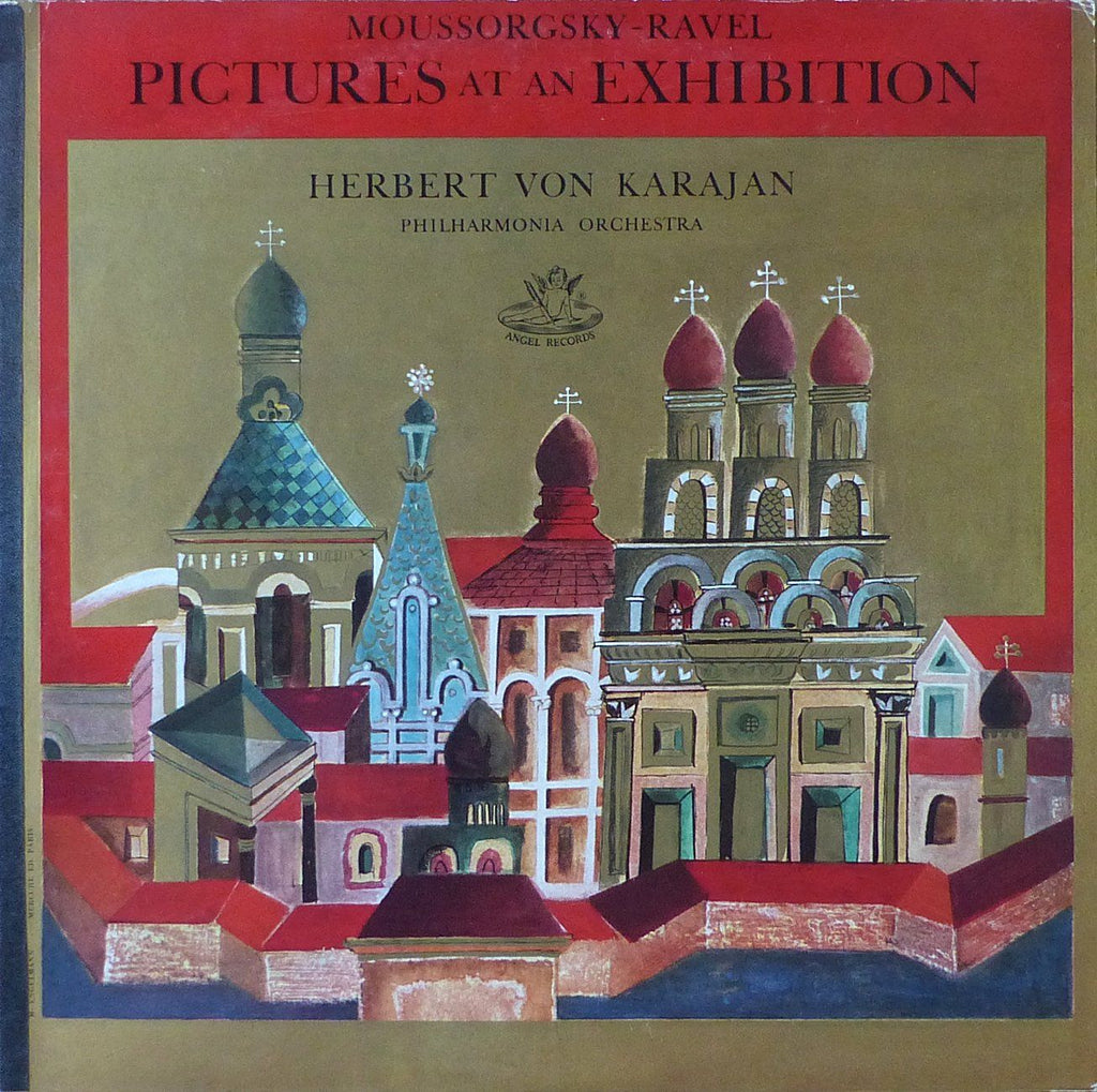 Karajan/Philharmonia: Mussorgsky Pictures at an Exhibition - Angel 35430