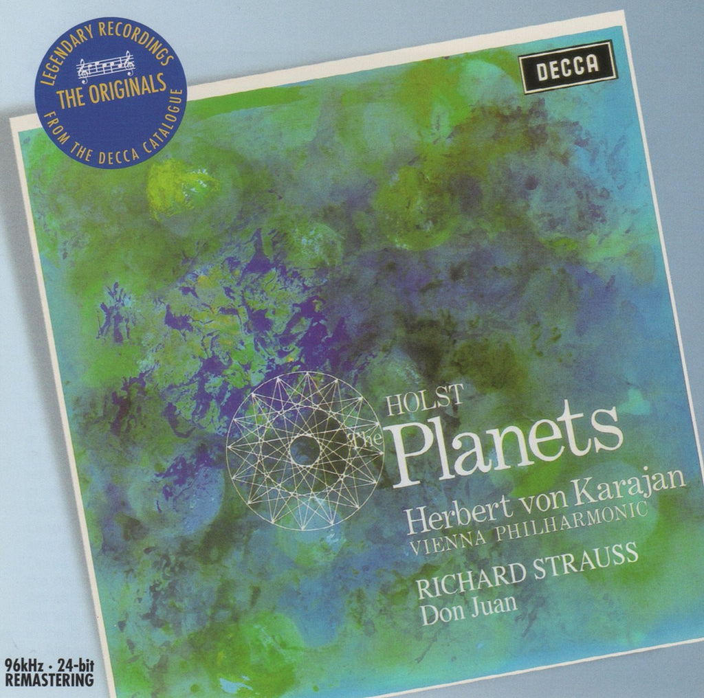 CD - Karajan/VPO: Holst The Planets + R. Strauss Don Juan - Decca 475 8225 "Classic Sound"