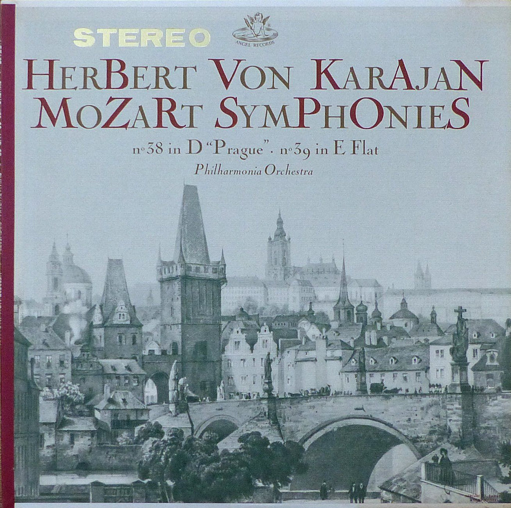 Karajan: Mozart Symphonies 38 (Prague) & 39 - Angel S 35739
