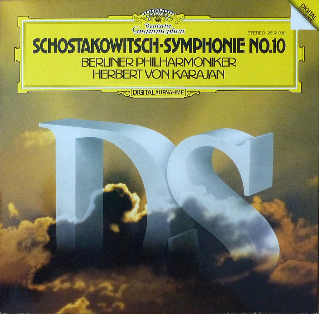 Karajan/BPO: Shostakovich Symphony No. 10 Op. 93 - DG 2532 030 (DDD)