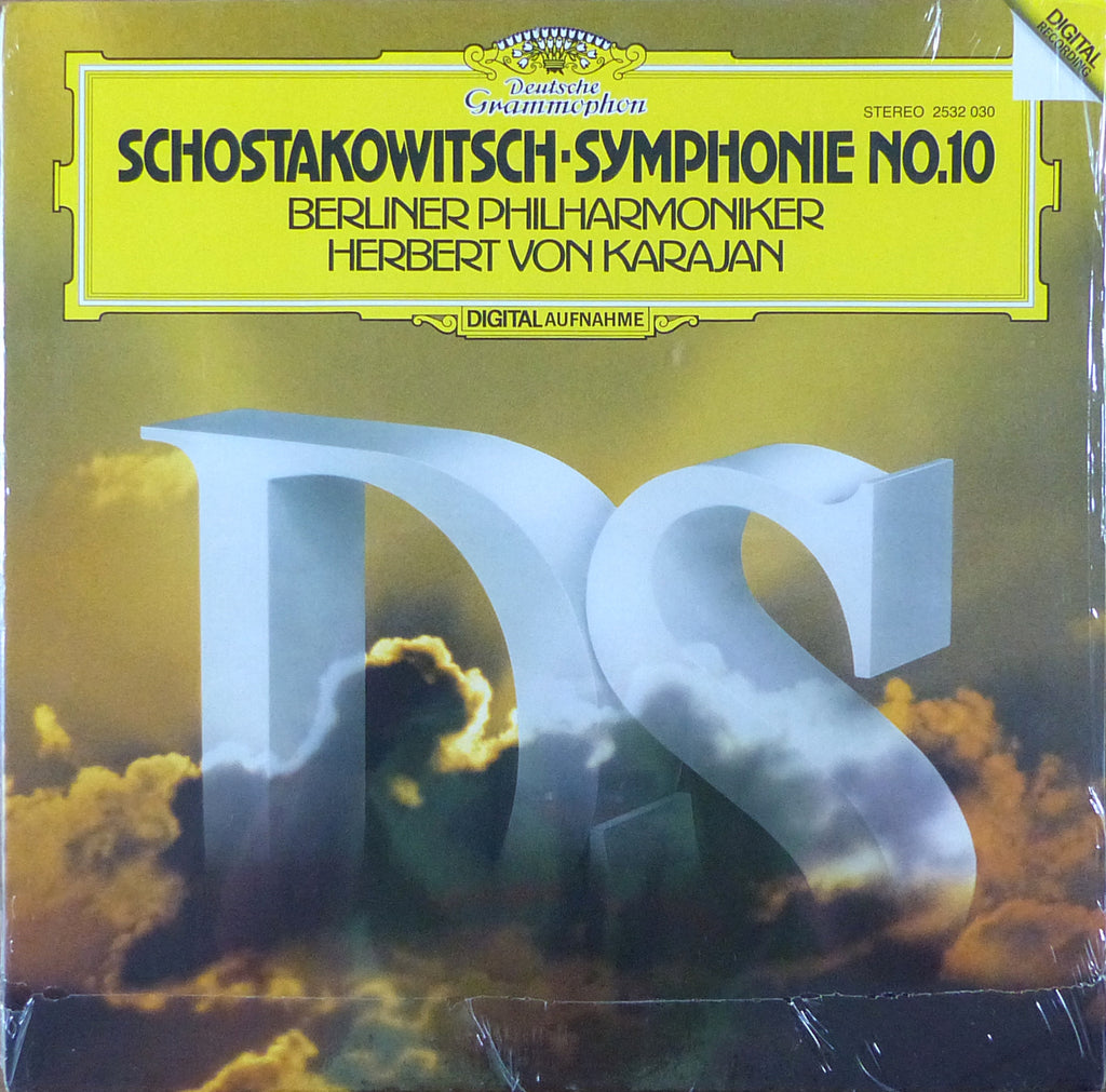 Karajan/BPO: Shostakovich Symphony No. 10 - DG 2532 030 (sealed)