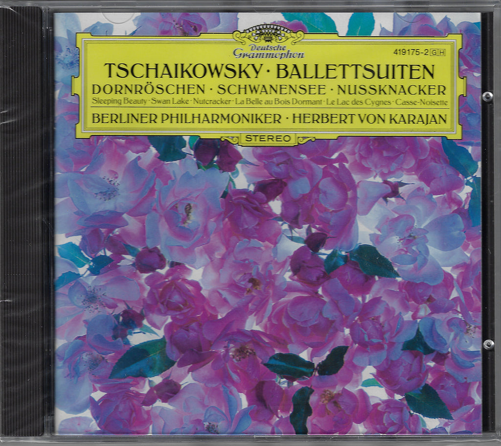 Karajan: Nutcracker, Sleeping Beauty & Swan Lake - DG 419 175-2 (sealed)
