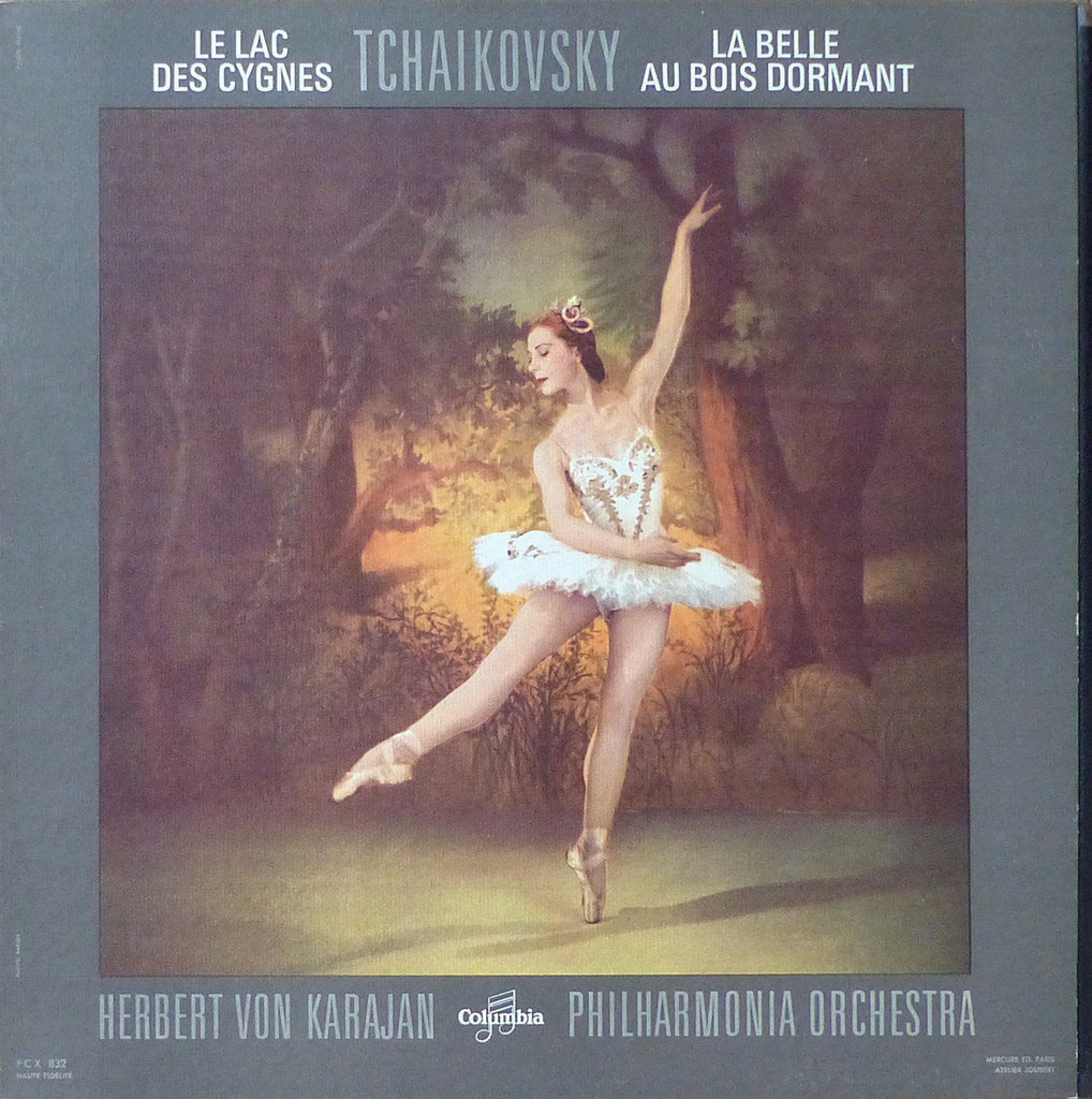 Karajan: Tchaikovsky Swan Lake & Sleeping Beauty Suites - Columbia FCX 832