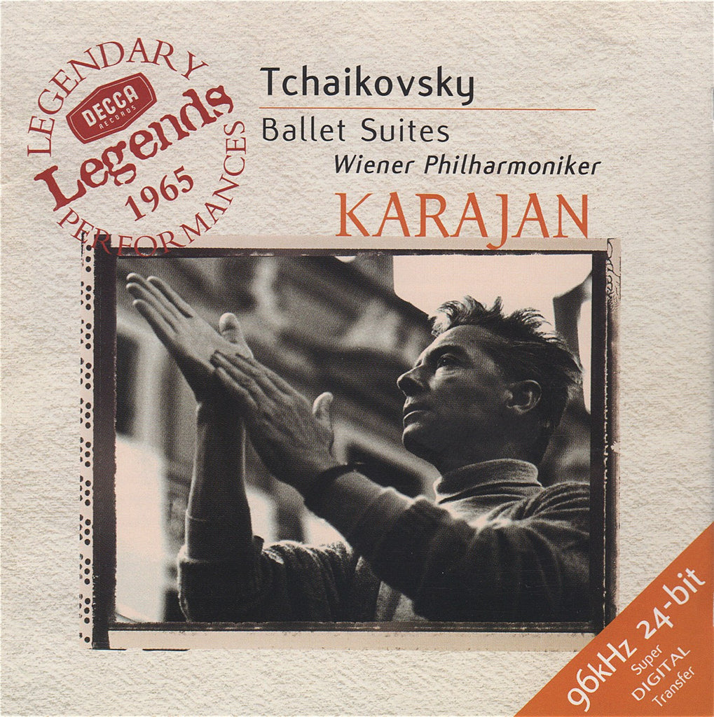 CD - Karajan/VPO: Tchaikovsky Ballet Suites - Decca Legends 289 466 379-2