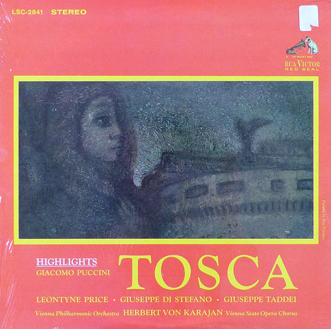 Karajan: Puccini Tosca highlights (Price) - RCA LSC-2841 (sealed)