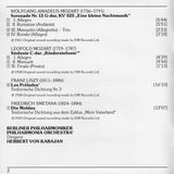 Karajan: Eine Kleine Nachtmusik, Die Moldau, etc. - EMI CDZ 25 2152 2