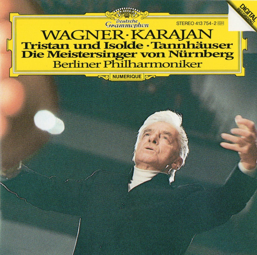 Karajan: Tristan und Isolde, Tannhäuser excerpts - DG 413 754-2 (DDD)