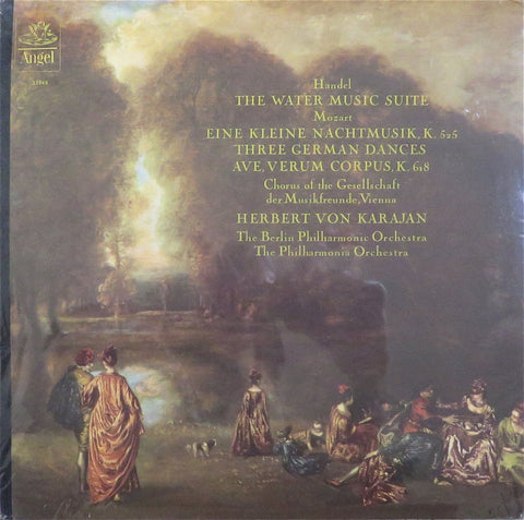 Karajan: Eine Kleine Nachtmusik, Water Music Suite, etc - Angel 35948 (sealed)