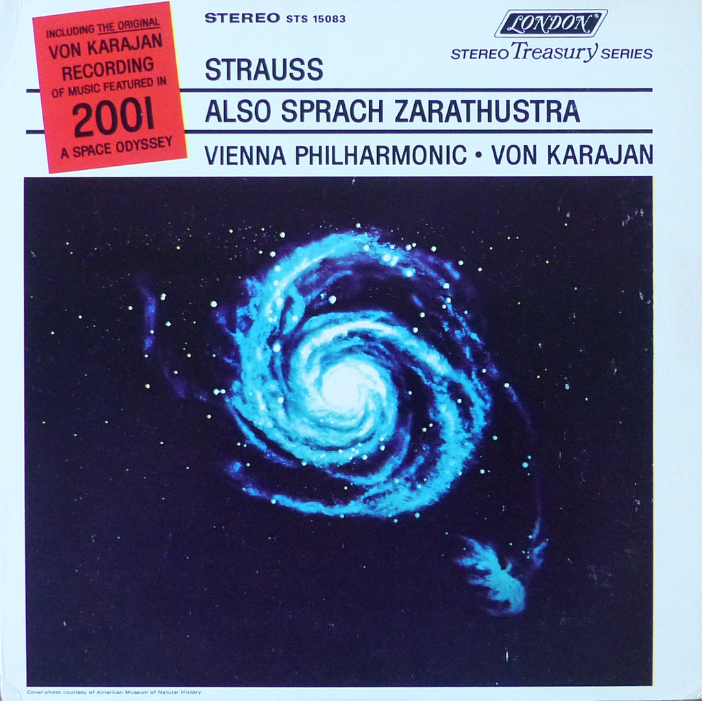 Karajan/VPO: Strauss Also Sprach Zarathustra - London STS 15083