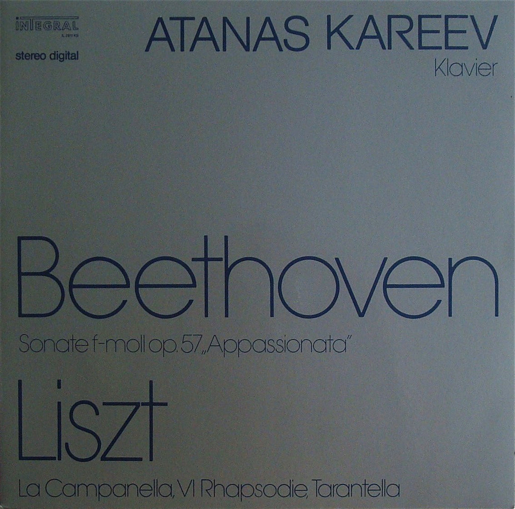 LP - Kareev: Beethoven "Appassionata" Sonata + Liszt - Integral IL 2811 KS (DDD)