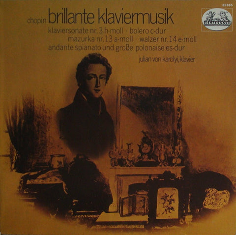 LP - Karolyi: Chopin Piano Sonata No. 3, Etc. (rec. 1964) - Heliodor 89865 (stereo)