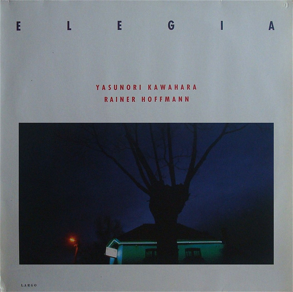 LP - Yasunori Kawahara: "Elegia" (works For Double-Bass) - Largo 5005 (DDD)
