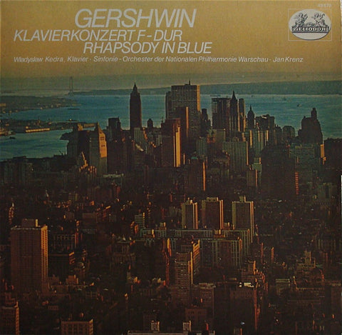 LP - Kedra: Gershwin Concerto In F + Rhapsody In Blue - Heliodor 89670