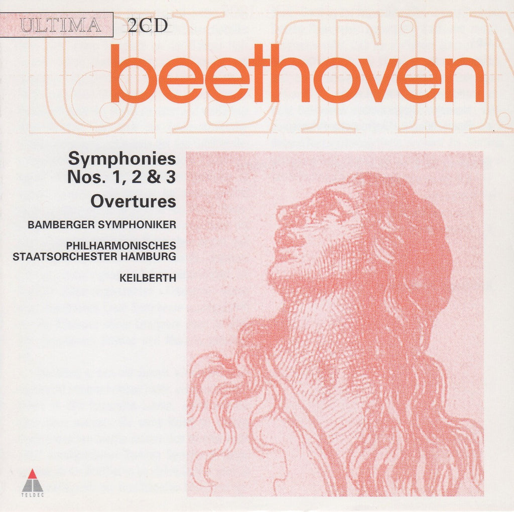 CD - Keilberth: Beethoven Symphonies Nos. 1, 2 & 3, Etc. - Teldec 6 3894-21335-2 (2CD Set)