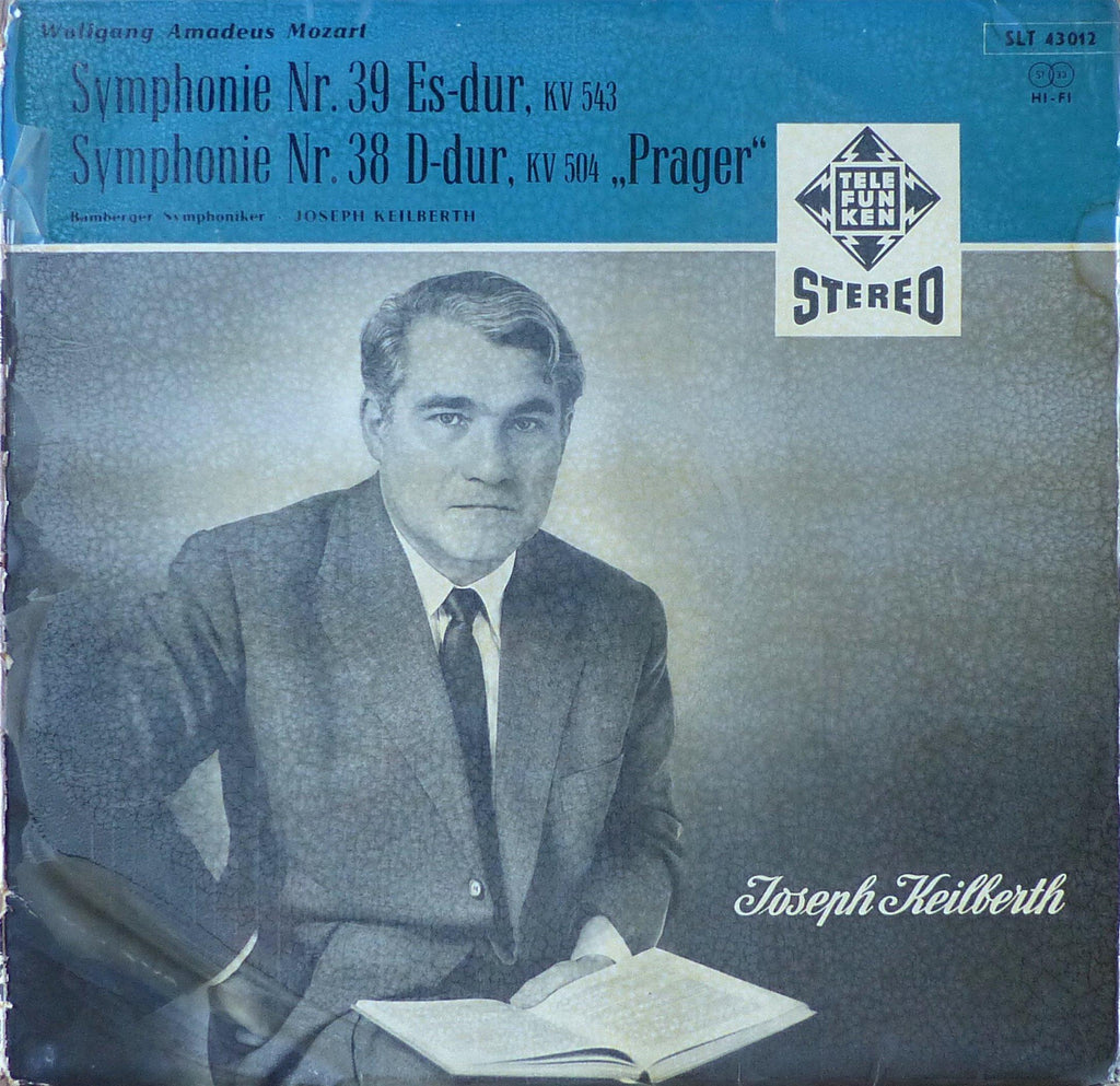 Keilberth: Mozart Symphonies Nos. 38 "Prague" & 39 - Telefunken SLT 43012