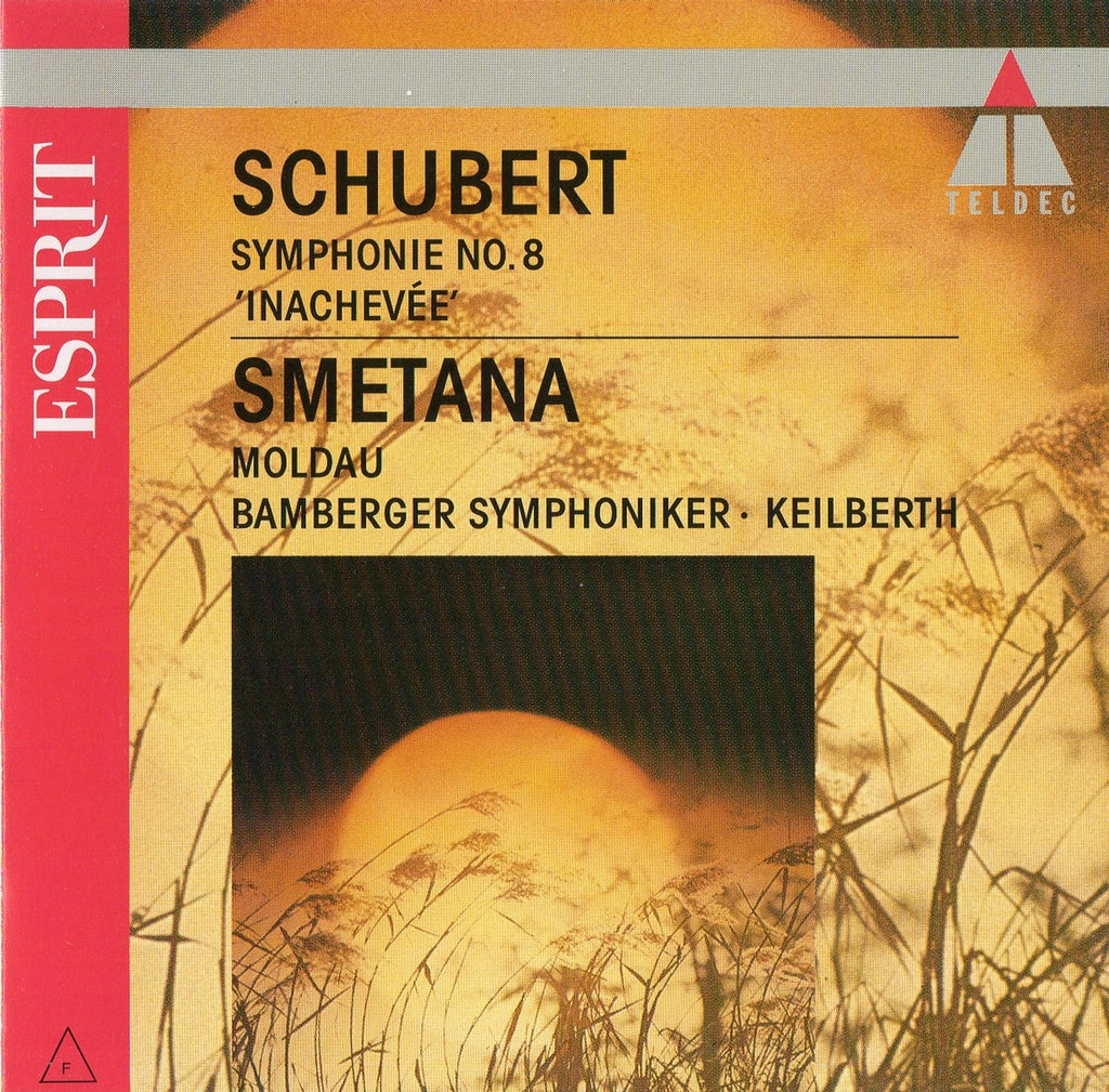 CD - Keilberth: Schubert Symphony No. 8 "Unfinished" + Smetana Vlata - Teldec 9031-73863-2