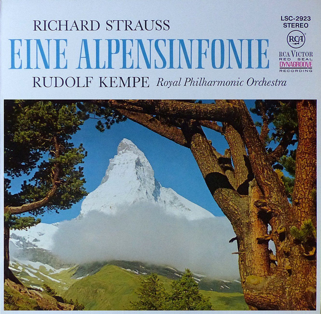 Kempe/RPO: R. Strauss Alpensinfonie Op. 64 - RCA LSC-2923