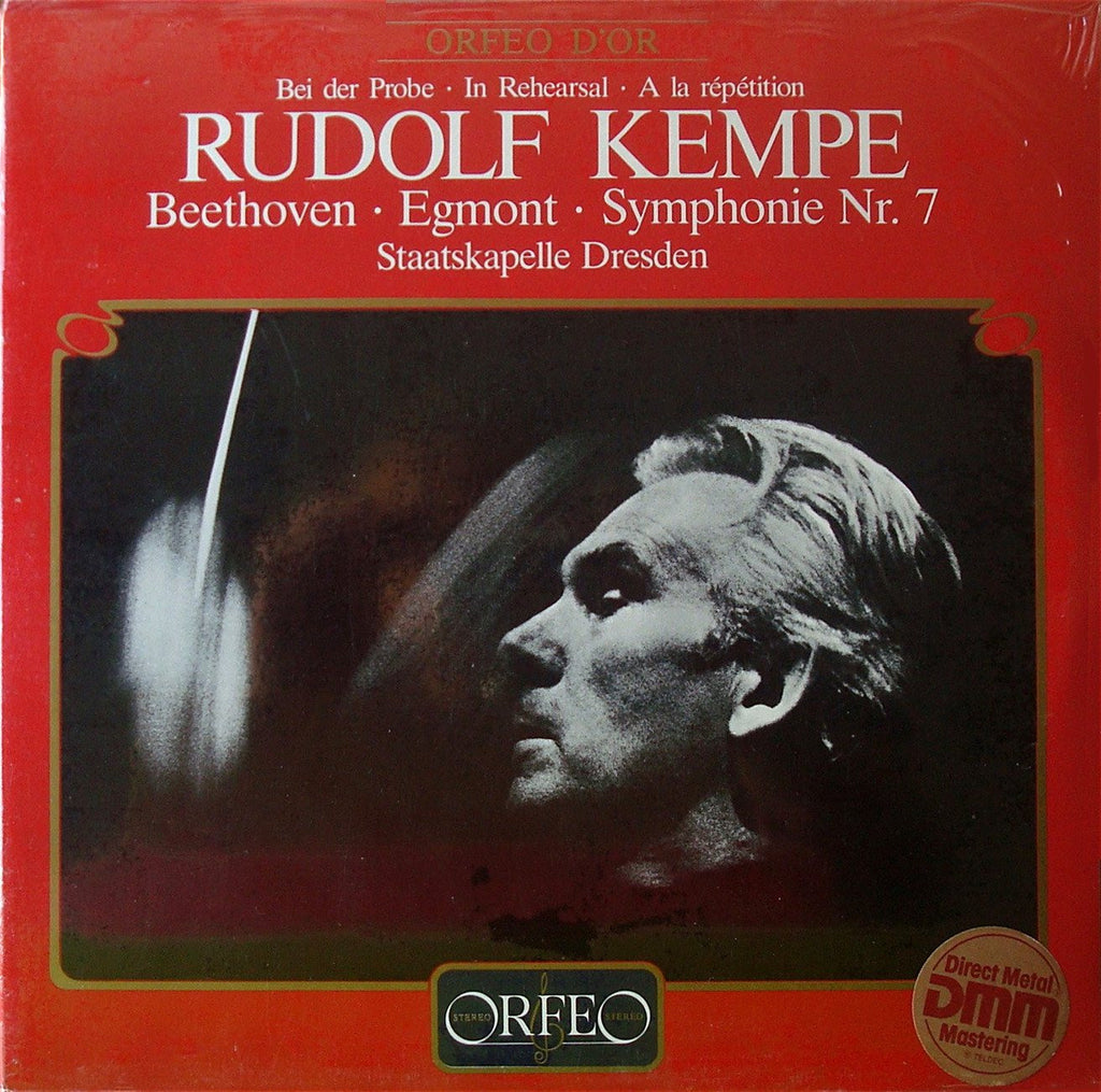 LP - Kempe: Beethoven 7th (rehearsal & Perf) - Orfeo S 079832 I (2LP Set, Sealed)