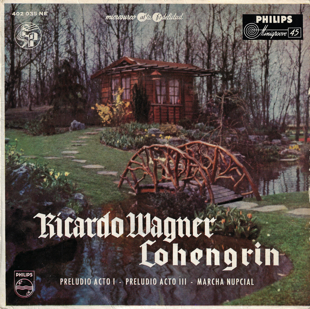 Kempen: Lohengrin Preludes to Act I & III - Philips 402 035 NE (7" EP)