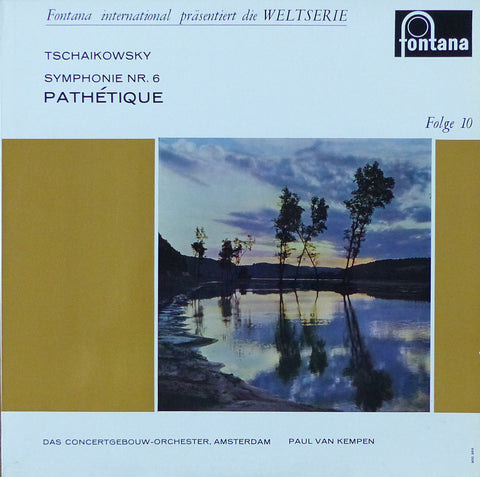 Kempen: Tchaikovsky "Pathetique" Symphony - Fontana 695 006 KL