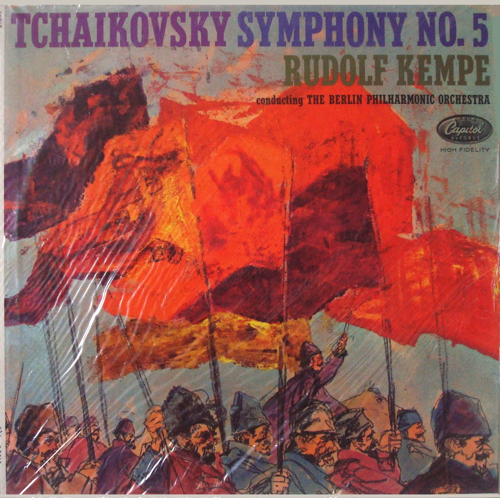 LP - Kempe/Berlin PO: Tchaikovsky Symphony No. 5 - Capitol G 7219 (sealed)