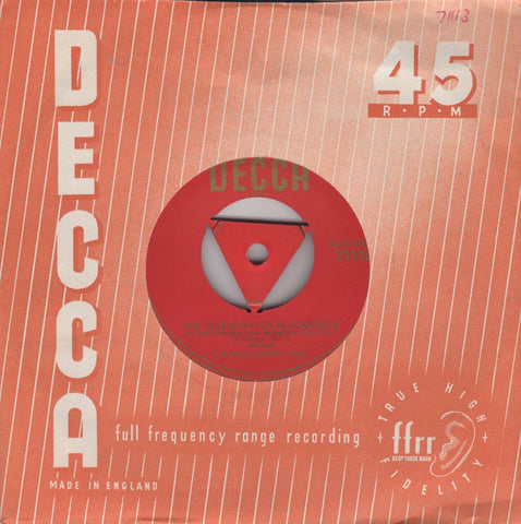 Kempff: Handel Harmonious Blacksmith & Minuet - Decca 71113 (7 inch 45 rpm EP)