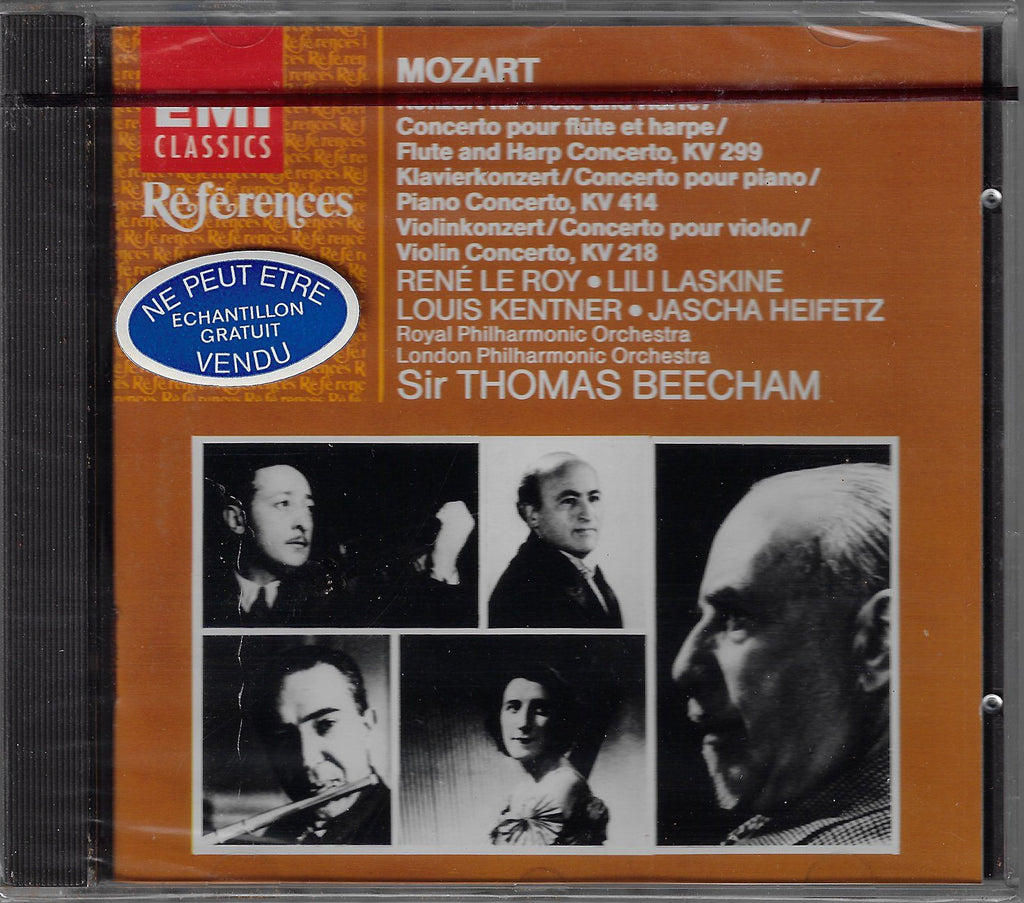 Kentner: Mozart Piano Concerto K. 414, etc. - EMI CDH 7 63820 2 (sealed)
