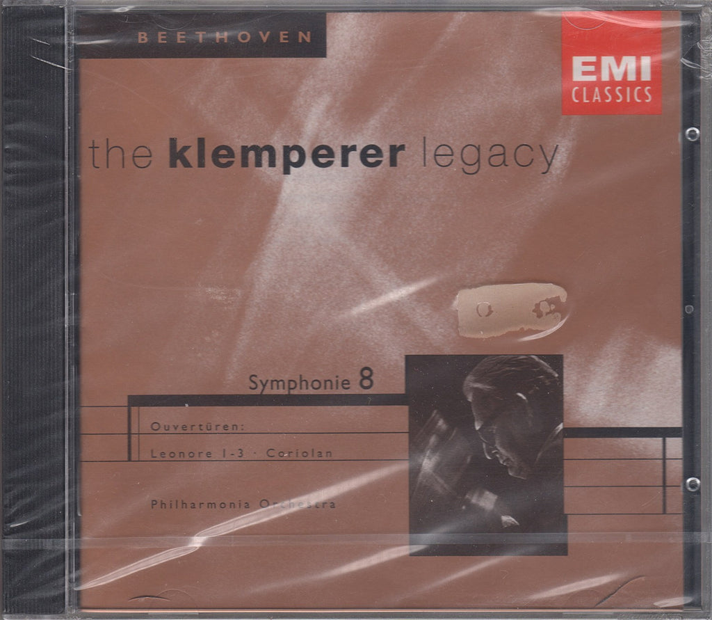 CD - Klemperer: Beethoven Symphony No. 8 + 4 Overtures - EMI 5 66796 2 (sealed)