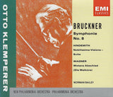 Klemperer: Bruckner Symphony No. 8 + Wagner - EMI CMS 7 63835 2 (2CD set)