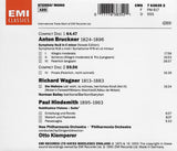 Klemperer: Bruckner Symphony No. 8 + Wagner - EMI CMS 7 63835 2 (2CD set)