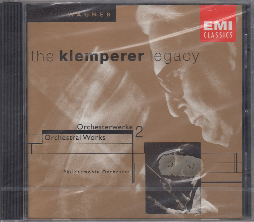 CD - Klemperer: Wagner Orchestral Works Vol. II - EMI 5 66806 2 (sealed)