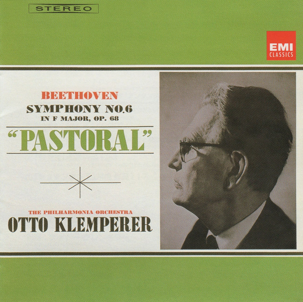 CD - Klemperer: Beethoven Symphony No. 6 "Pastorale", Etc. - EMI Japan TOCE-13006