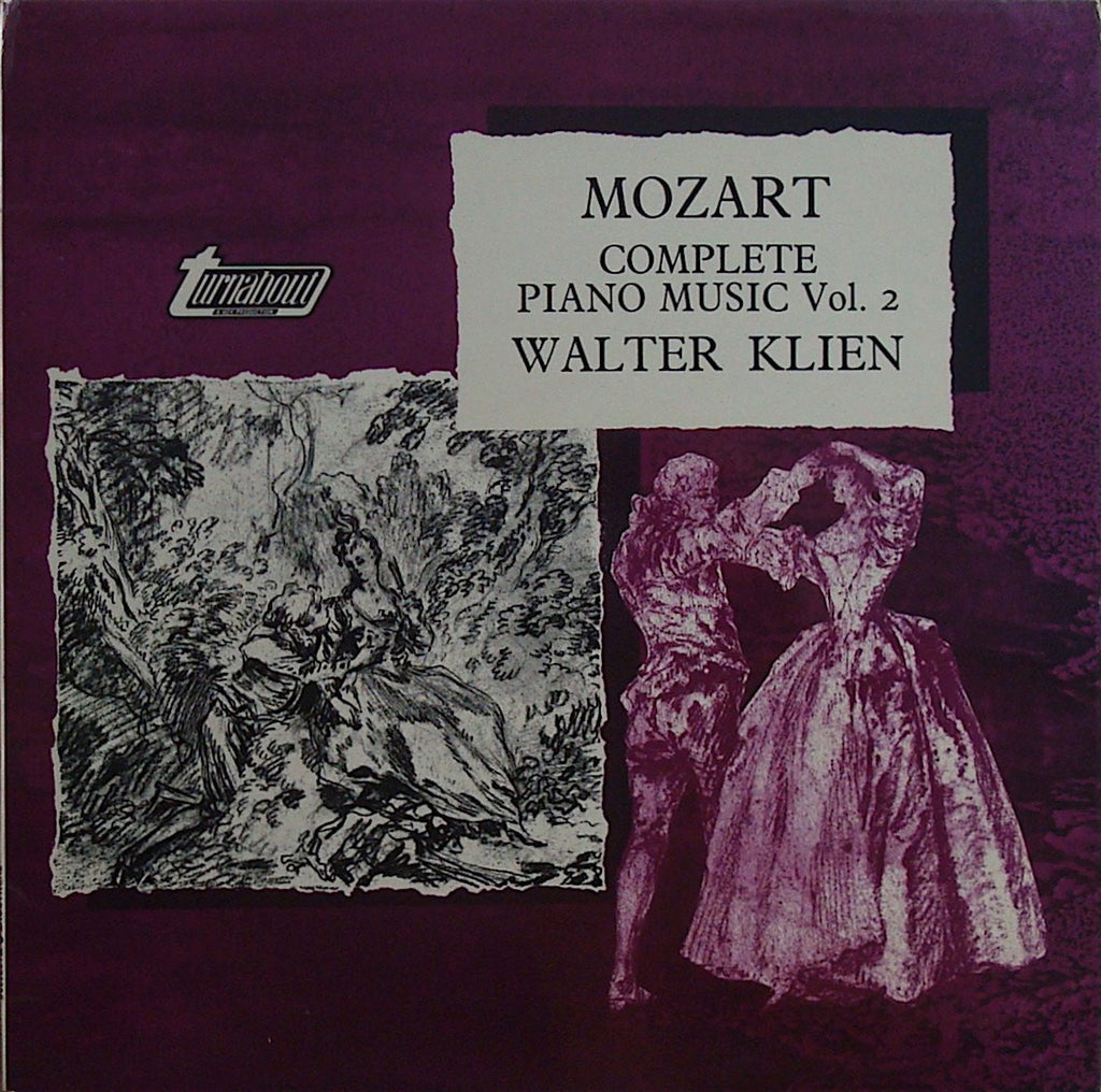LP - Klien: Mozart Complete Piano Music Vol. 2 - Vox Turnabout TV 37002S