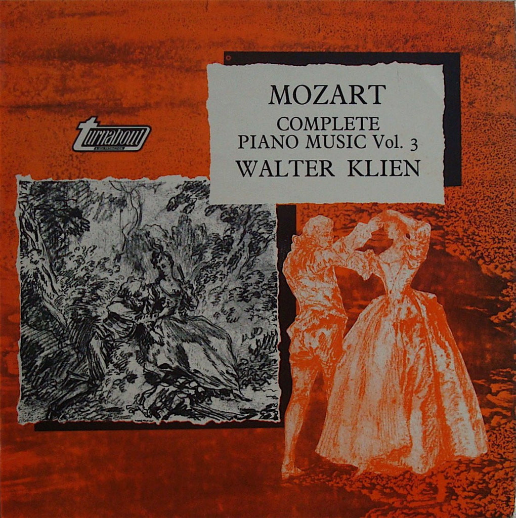 LP - Klien: Mozart Complete Piano Music Vol. 3 - Vox Turnabout TV 37003S
