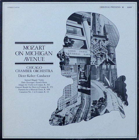 Magad/Clevenger/Chicago CO: Mozart on Michigan Avenue - Semi-Private LP