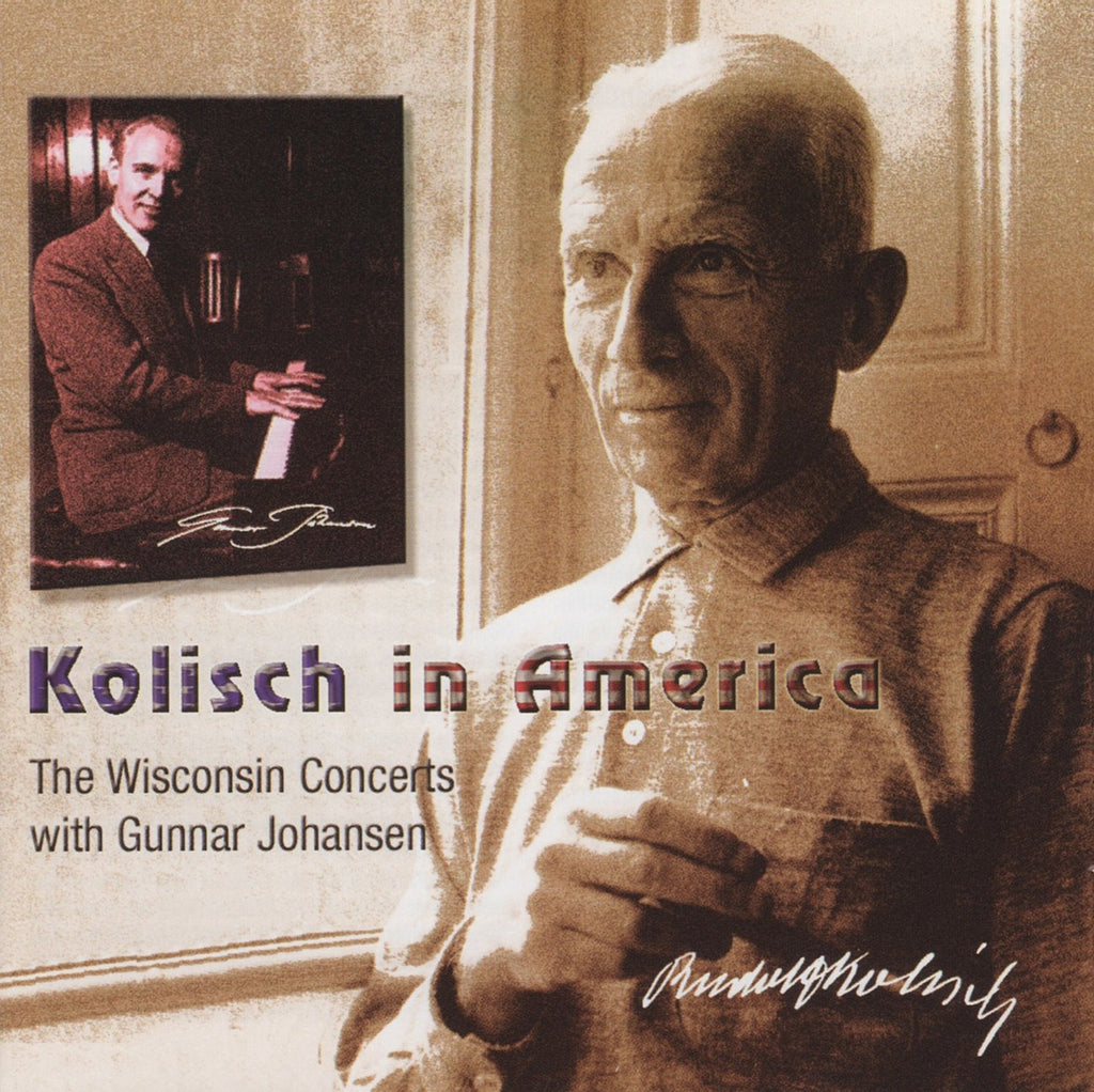 CD - Kolisch: In America (Beethoven Violin Sonatas "live") - Archiphon ARC-130/31 (2CD Set)