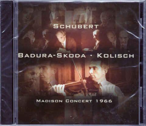 CD - Kolisch/Badura-Skoda: Schubert Fantasie D. 934 + Sonatas - Archiphon ARC-132 (sealed)