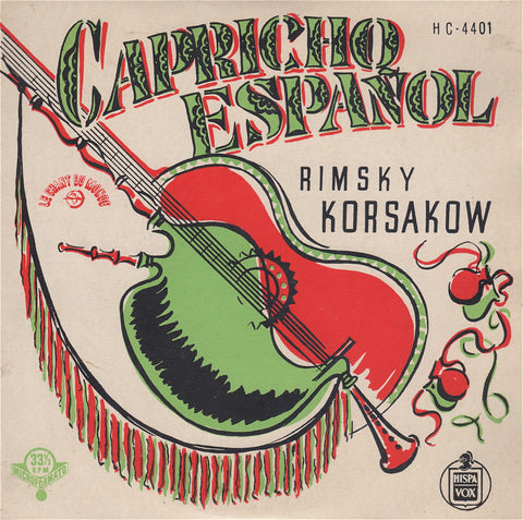 EP (7" 33 Rpm) - Kondrashin: Capriccio Espagnol Op. 35 - Hispavox HC-4401 (7" 33 Rpm EP)