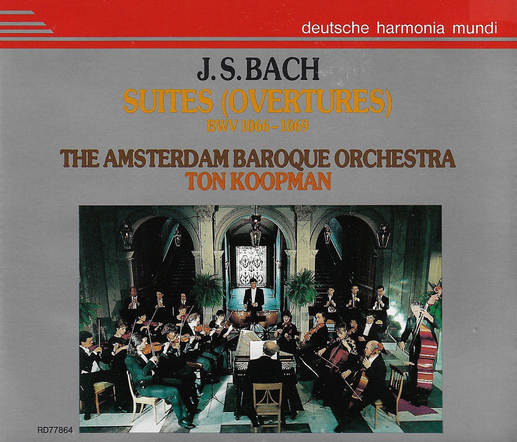 Koopman: Bach 4 Orchestral Suites - BMG/DHM RD77864 (2CD set)