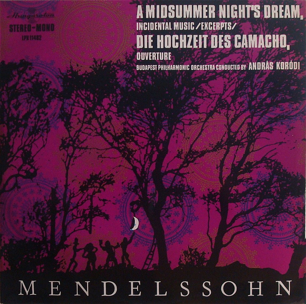 LP - Korodi: Mendelssohn A Midsummer Night's Dream - Hungaroton SLPX 11432