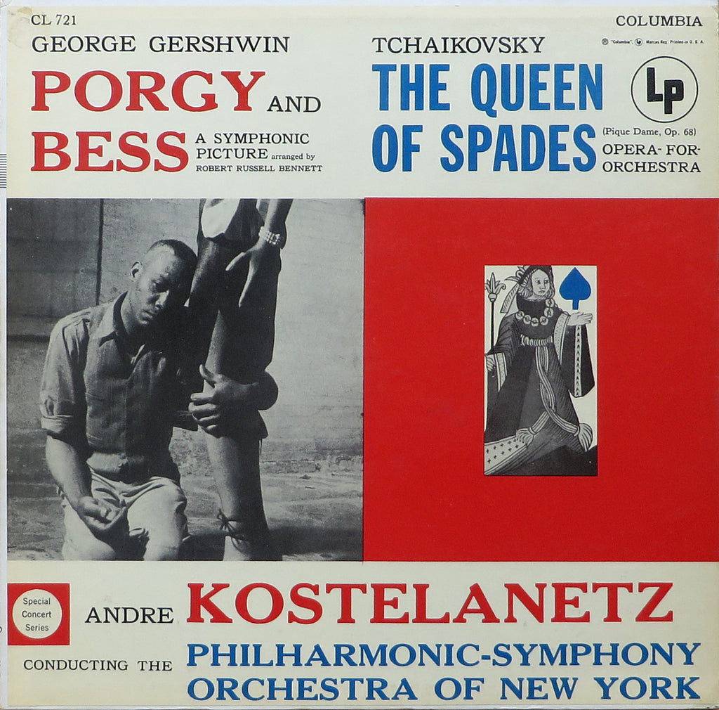 Kostelanetz: Porgy & Bess / Queen of Spades Suites - Columbia CL 721