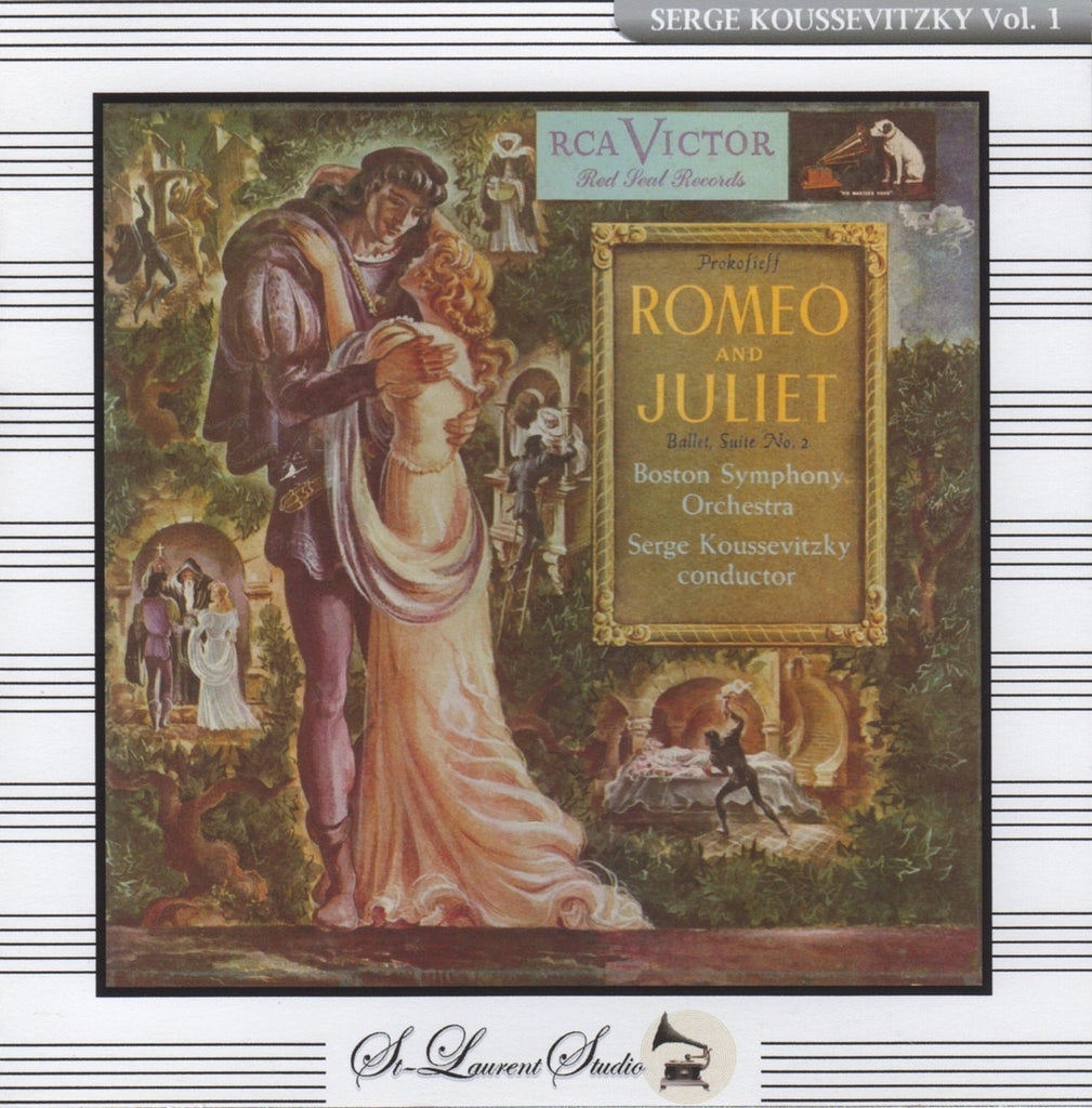 CD - Koussevitzky: Prokofiev Romeo & Juliet + Schubert, Haydn - Yves St. Laurent YSL 78-012