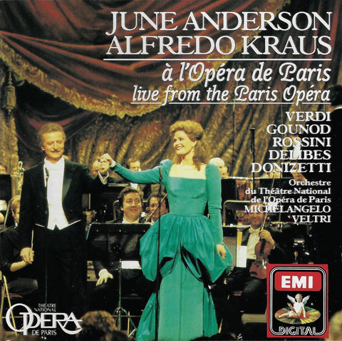 June Anderson & Alfredo Kraus: live from the Paris Opera - EMI CDC 7 49067 2