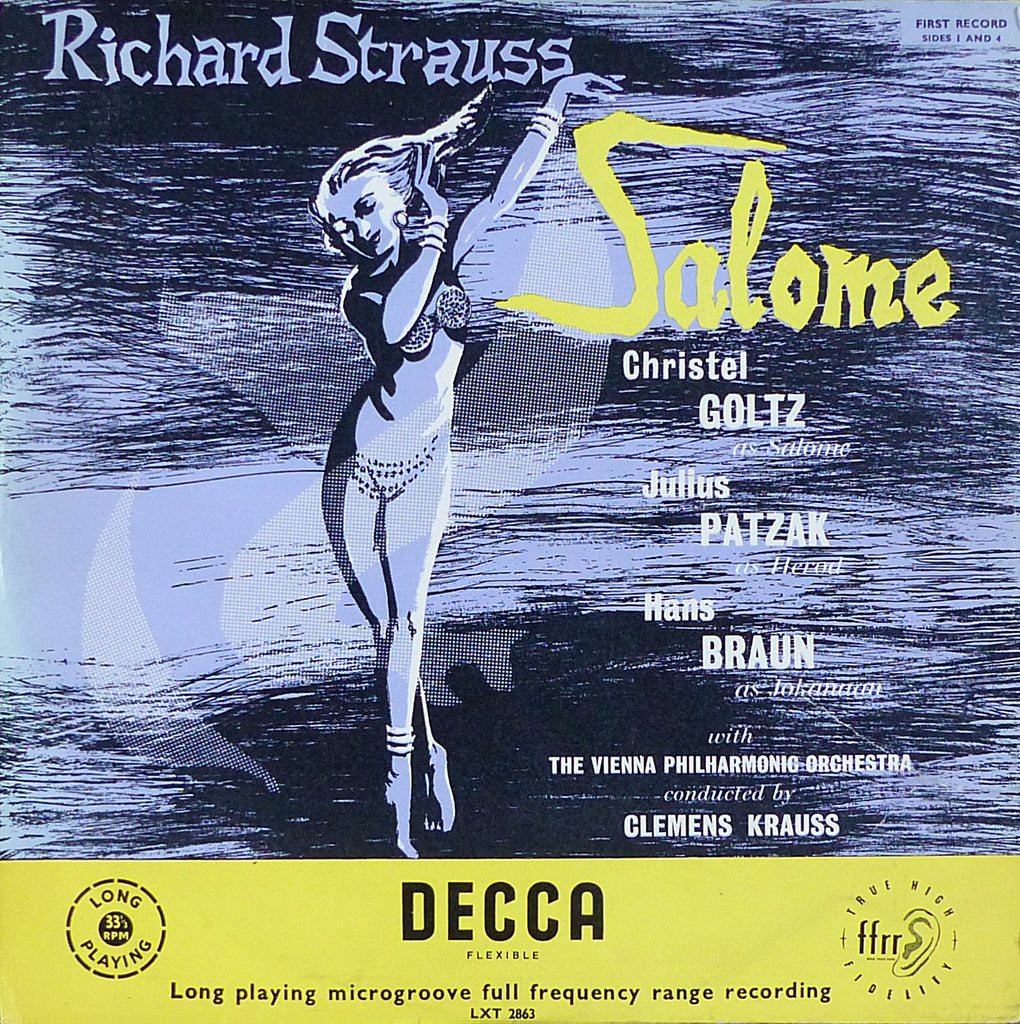 Krauss: R. Strauss Salome (Goltz, et al.) - Decca LXT 2863-4 (2 LPs)