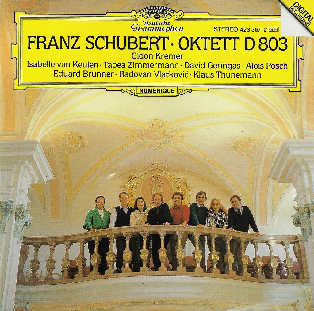 Kremer, Geringas, et al: Schubert Octet D. 803 - DG 423 367-2