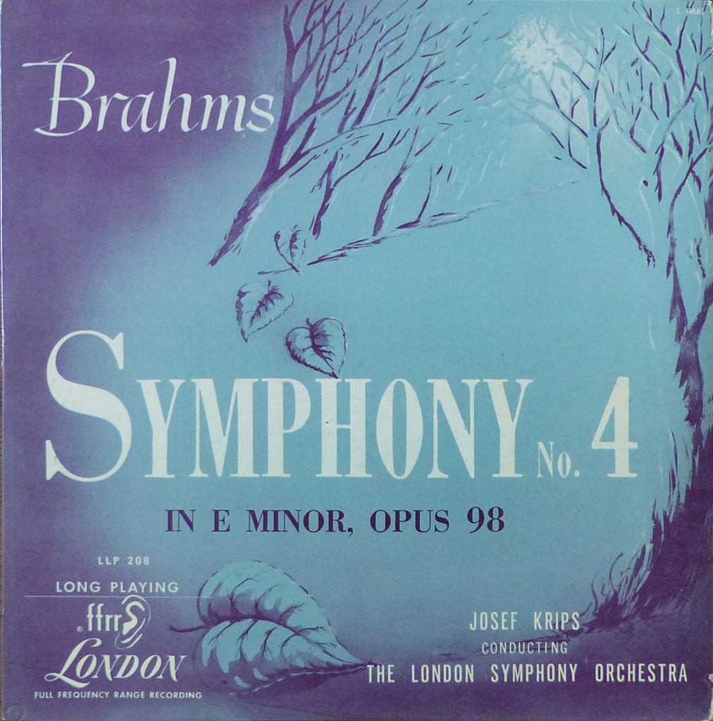 Krips/LSO: Brahms Symphony No. 4 - London LLP 208