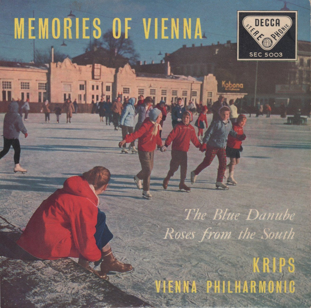 Krips/VPO: Blue Danube & Roses from the South Waltzes - Decca SEC 5003 (7 inch 45 rpm EP)